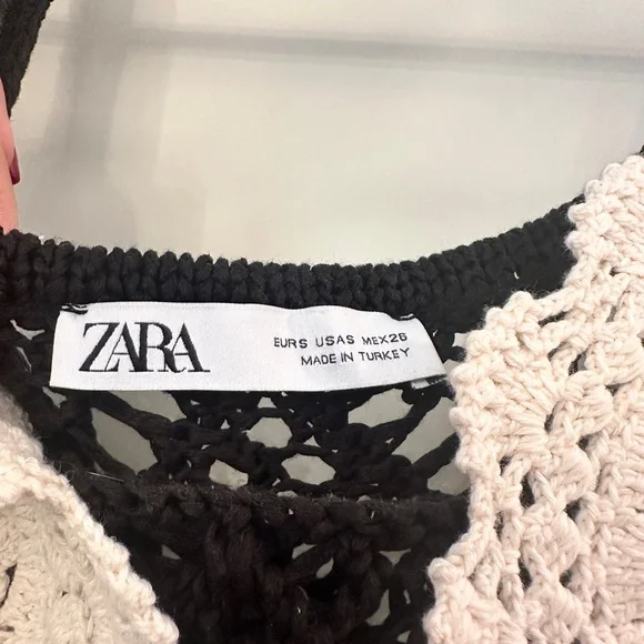 Zara Crochet Dress - Small - Picture 3 of 5